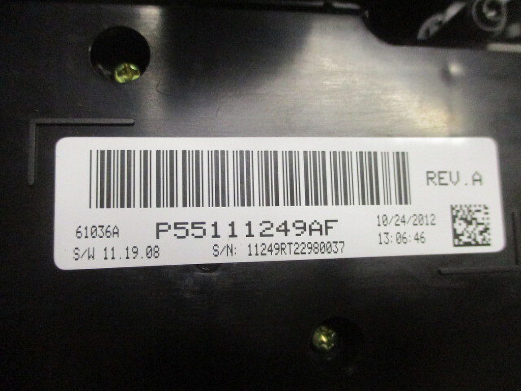 Pre-Owned Dodge Caravan Manual Climate AC Heater Temperature Control A488