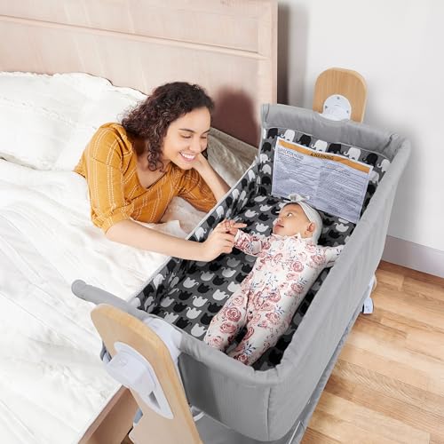 Black Bassinet and Bedside Sleeper A6492