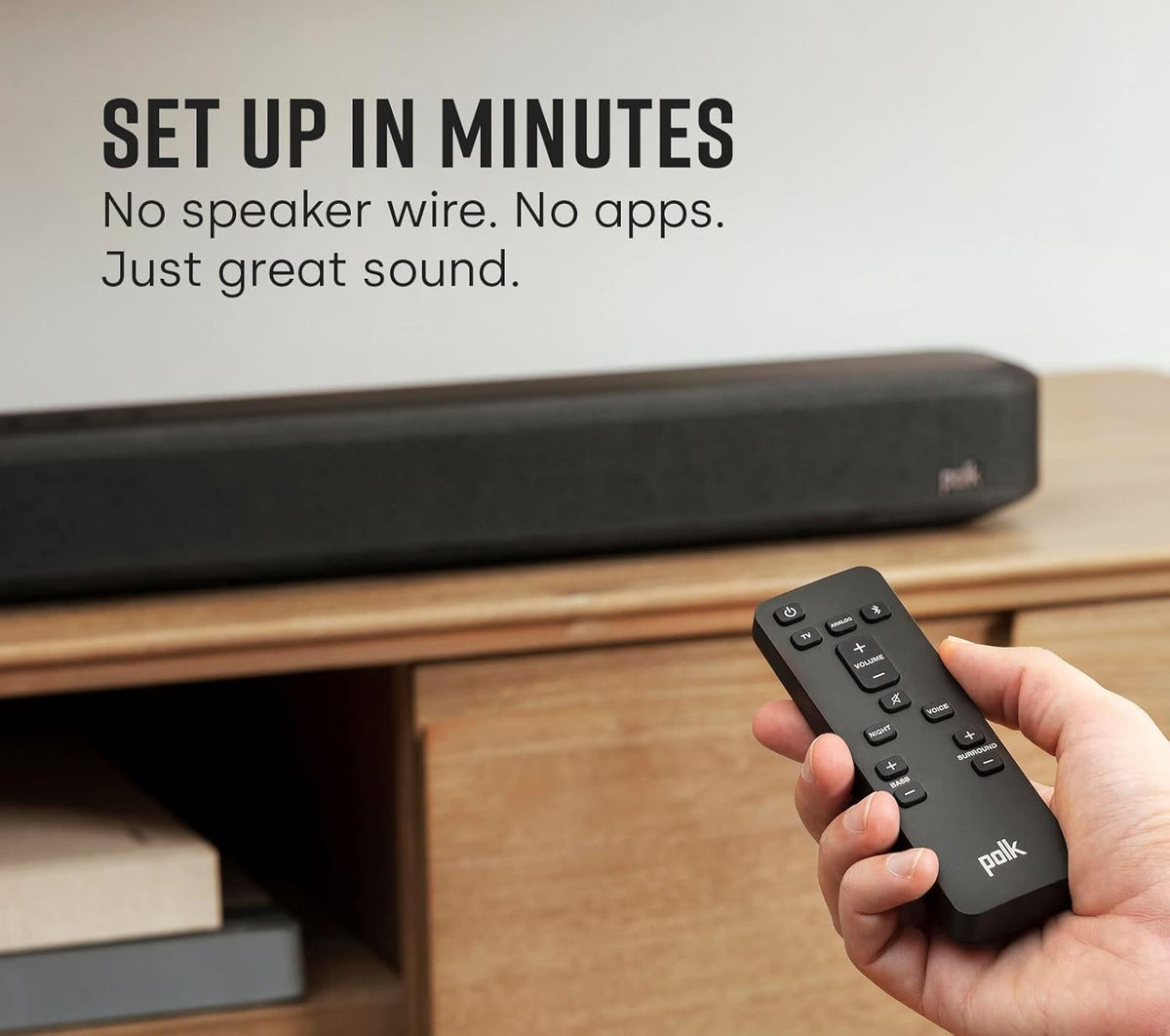 5.1 Channel Wireless Surround Sound System with Sound Bar and Subwoofer X7687