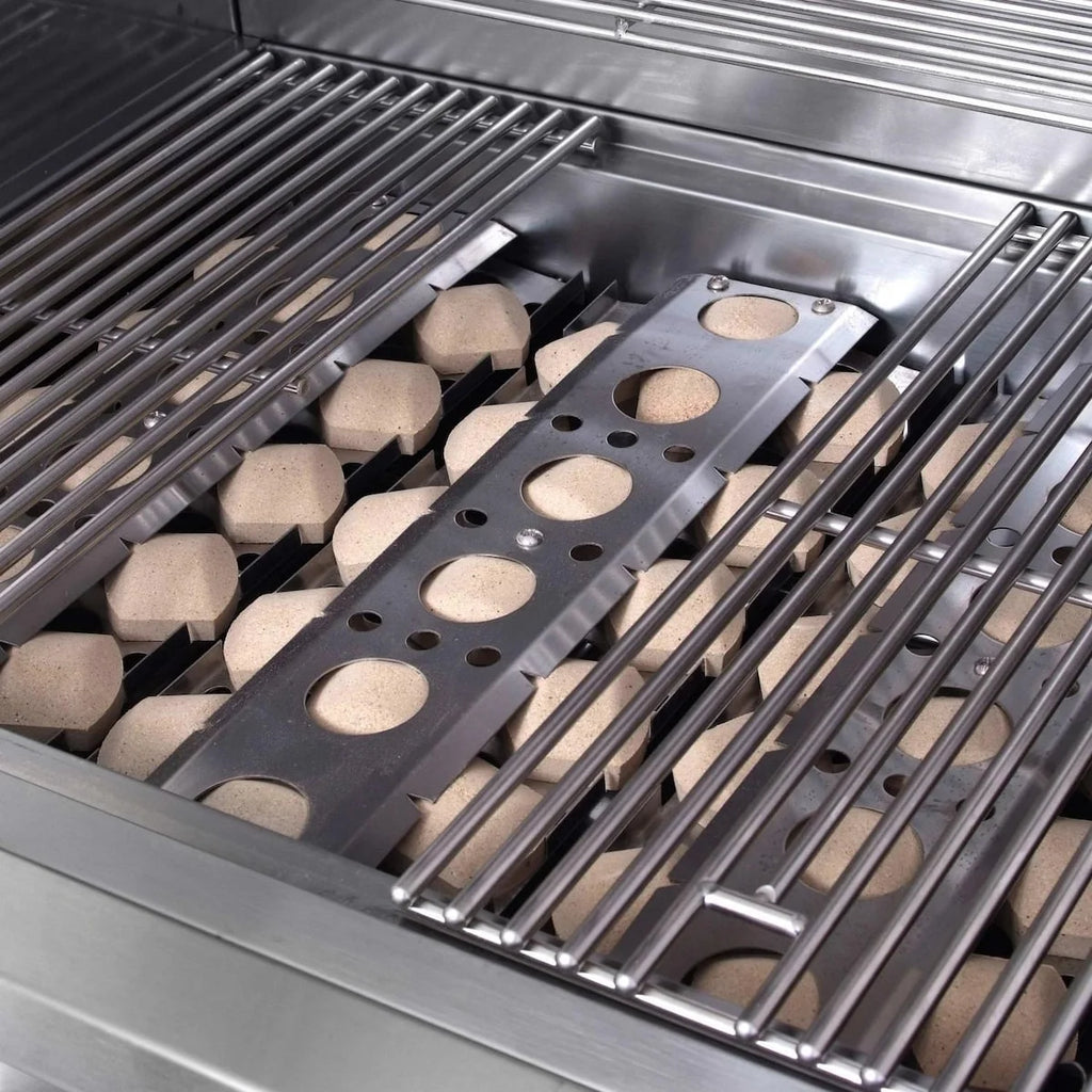40-Inch 5-Burner Built-In Propane Gas Grill With Rear Infrared Burner F612
