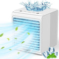 Mini Air Conditioner Portable Evaporative Air Cooler, USB Powered, 2000mAh Rechargeable, Pack of 2 G831