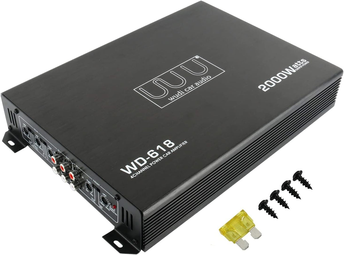 1500W 4 Channel Car Amplifier Pack of 2 C3365