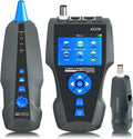 Network Cable Tester, Wire Tracker for RJ45, RJ11, BNC, Metal Cable, PING, POE, Pack of 2 D263