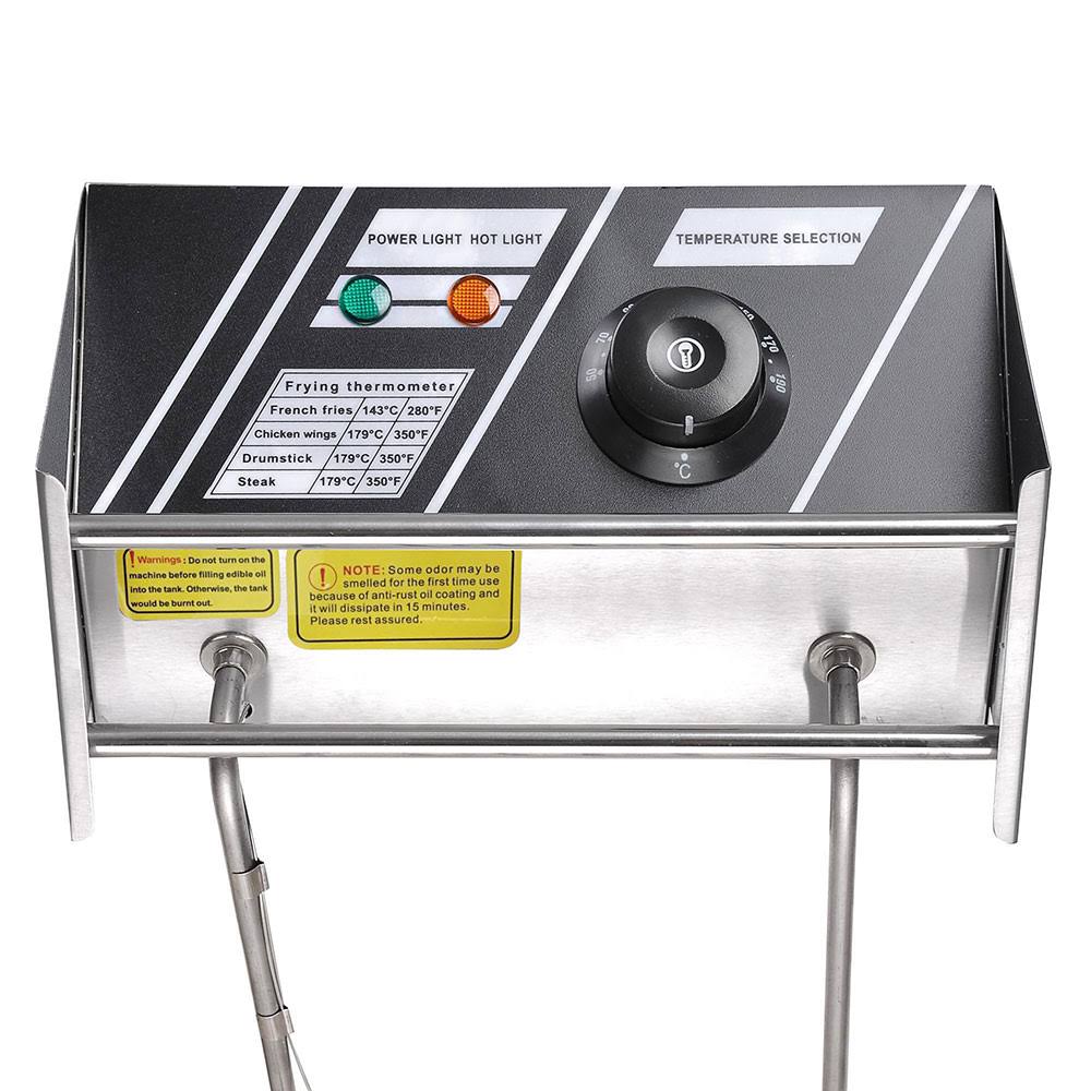 2500W 12L Deep Fryer Single Basket O58926