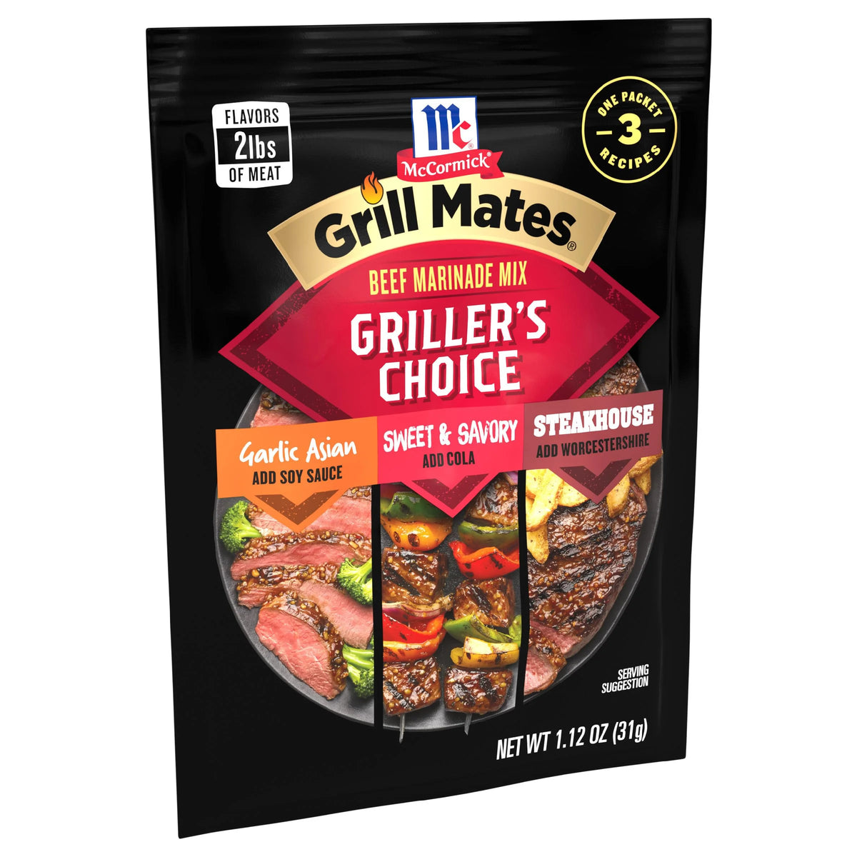Beef Marinade Mix, 1.12 Oz (Pack Of 12) A95990