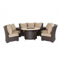 Circular Sofa Set - 6-Piece B62163