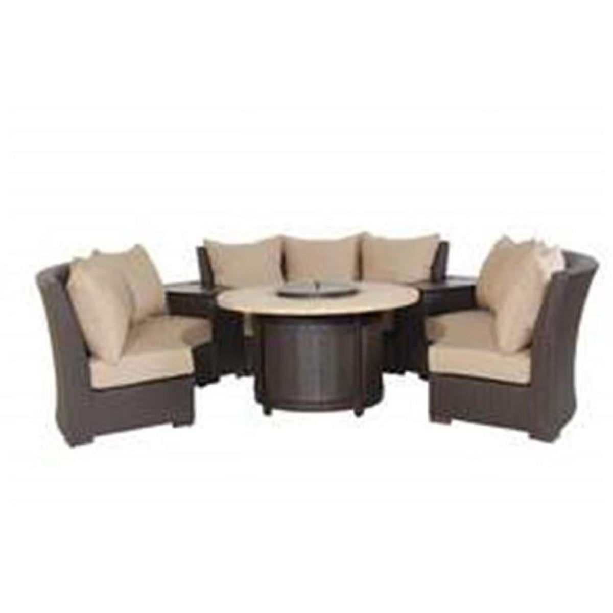 Circular Sofa Set - 6-Piece B62163
