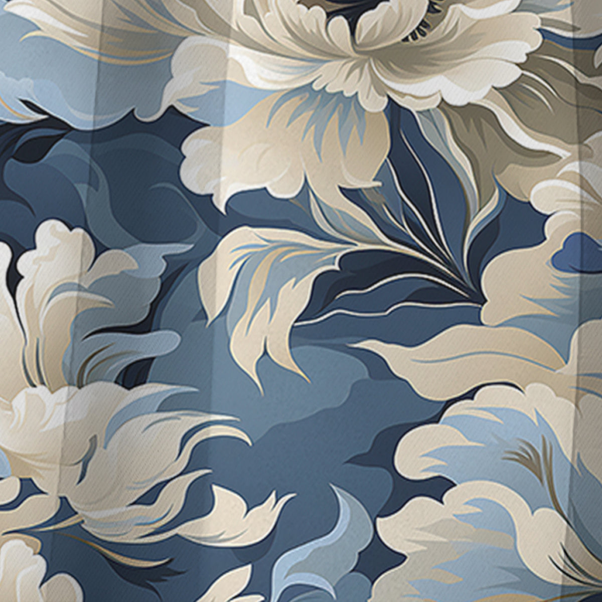Floral Blackout Curtain Panels S678665