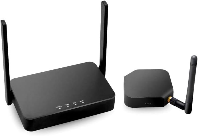 Wireless HDMI Transmitter and Receiver Extender Kit for Streaming Video/Audio to HDTV/Projector D9987