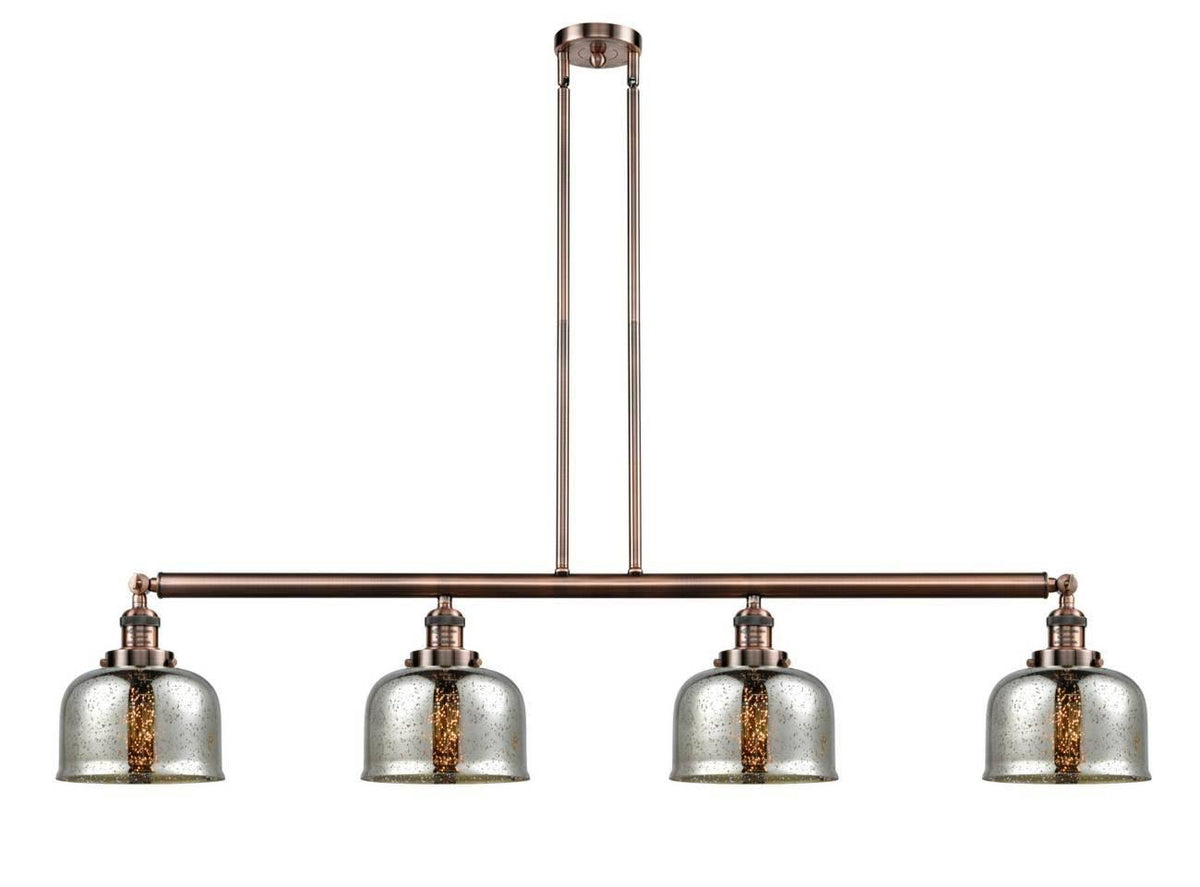 Antique Copper 4 Light Island Light C93729