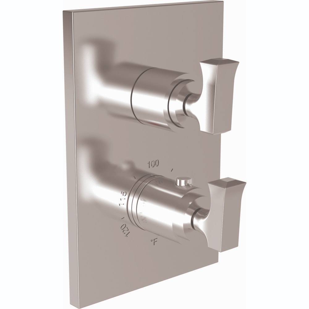 Stainless Steel Thermostatic Trim Plate with Handle E4012