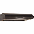 30 in. Black Under Cabinet Range Hood U6598
