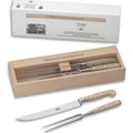 Ivory Lucite Carving Set S1967