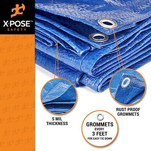 Blue Poly Tarp 25 x 40 F129