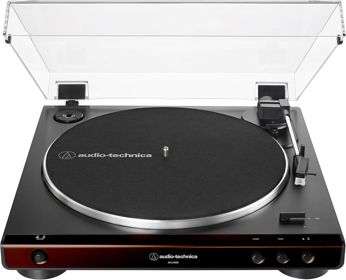 Black Bluetooth Belt-Drive Stereo Turntable Z13100