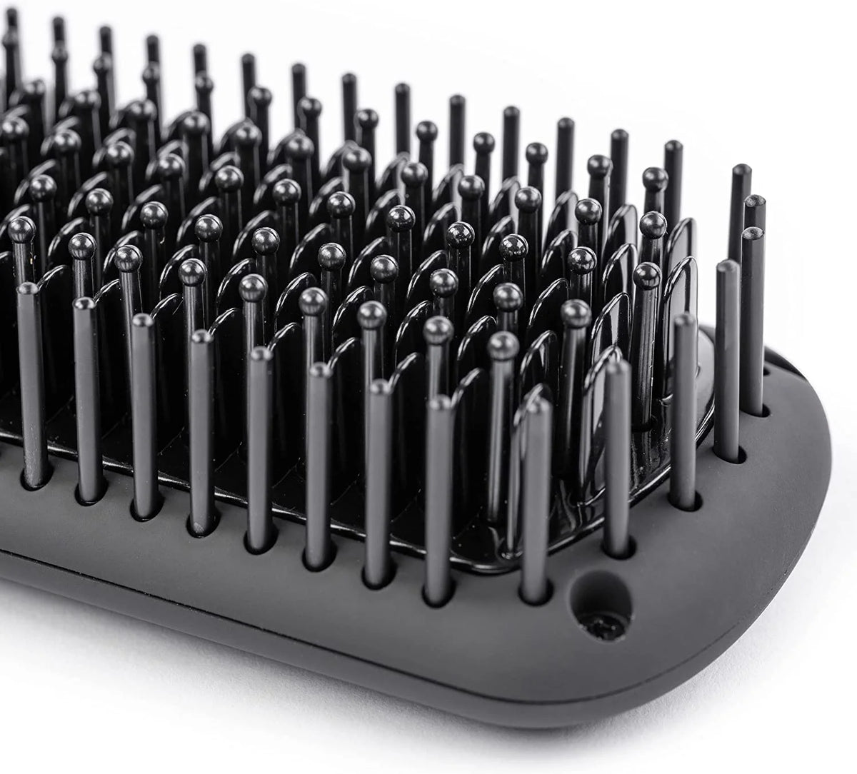 Heated Hair Straightening Brush Flat Iron D45431
