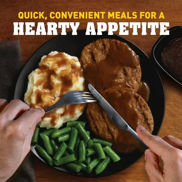 Salisbury Steak Frozen Dinner, 16 oz - Pack of 8 Q3867