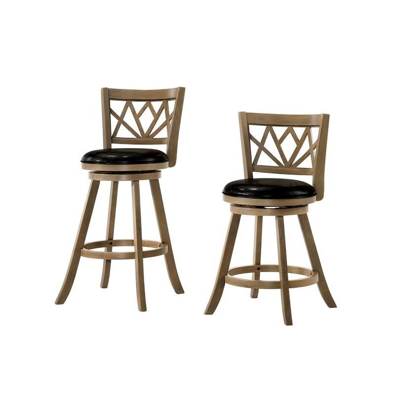 Maple Wood Swivel Bar Stool H852364