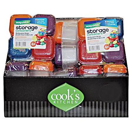 Minicontainer 4pk Assorted Colors (Case of 24) N185046