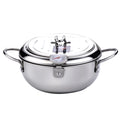 Steel Japanese Style Fryer With Thermometer And Pot T72398