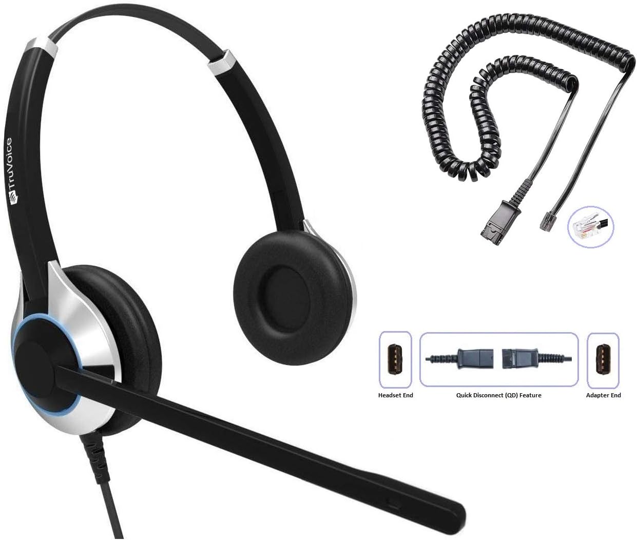 Headset with Noise Canceling Microphone & HD Sound R7197