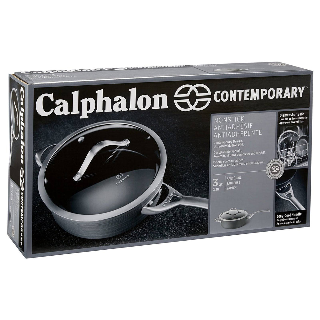 3 Qt Nonstick Covered Saute Pan M840