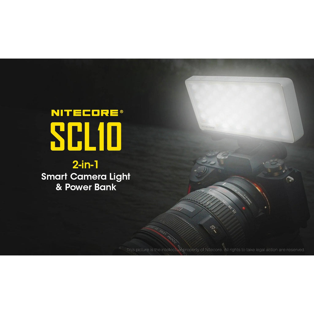 2-in-1 Smart Camera Light and Power Bank C1663