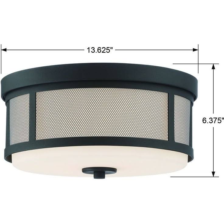 Vibrant Gold 2 Light Ceiling Mount Z590836