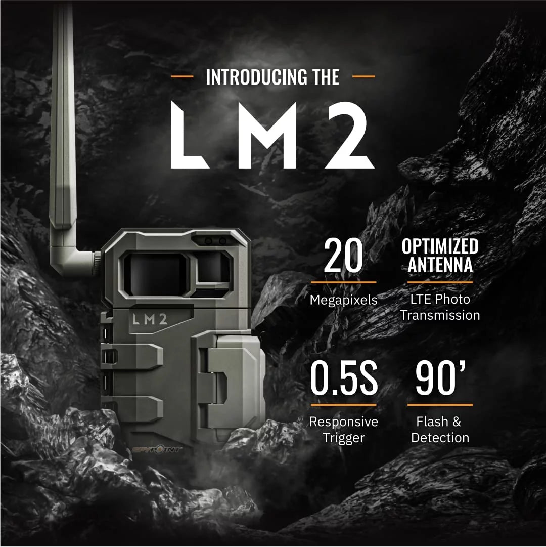20MP Infrared Cellular Trail Camera with 90' Detection Range L74397
