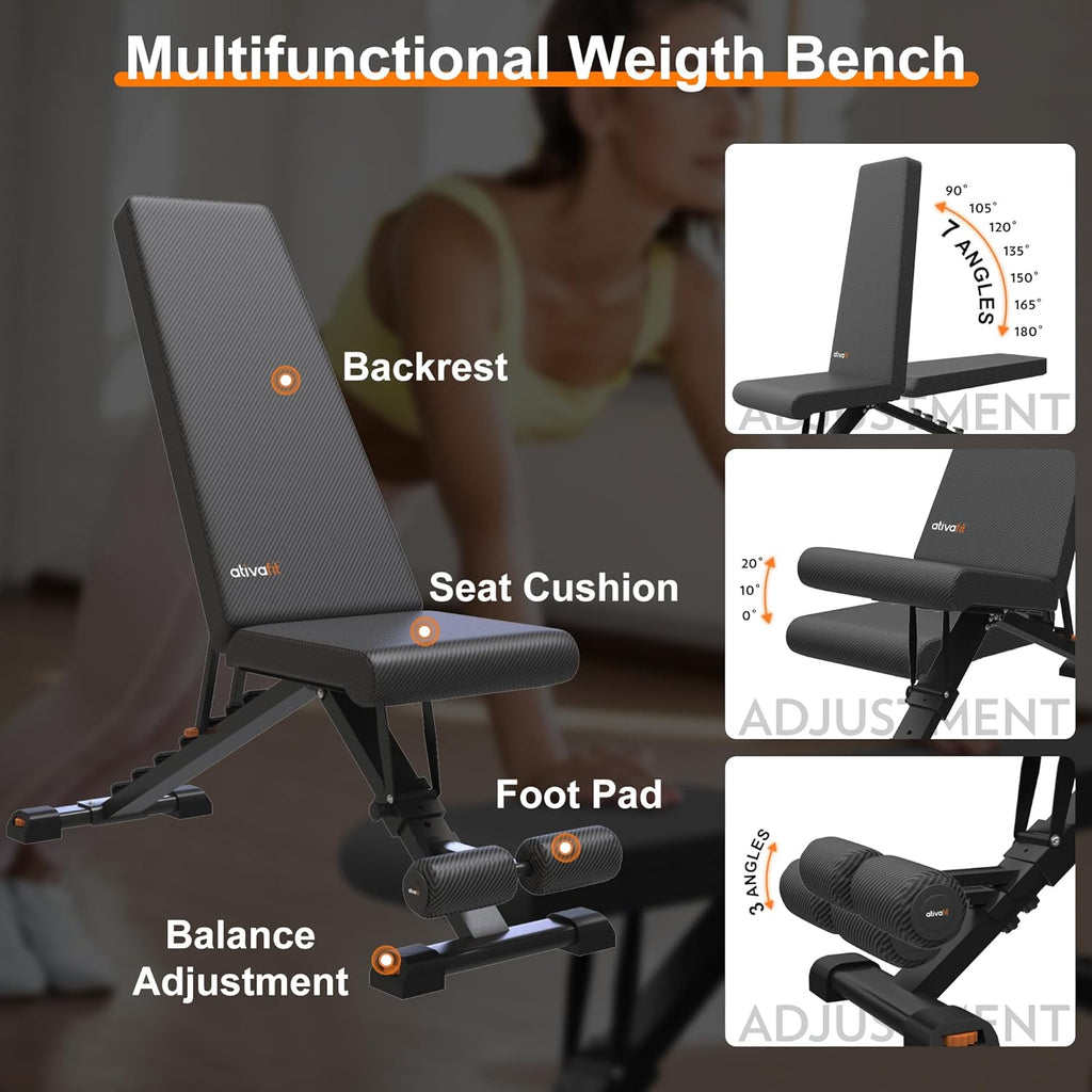 Folding Incline Weight Bench C797