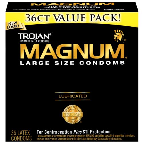 Magnum Thin Lubricated Condoms, 3 Count O3223