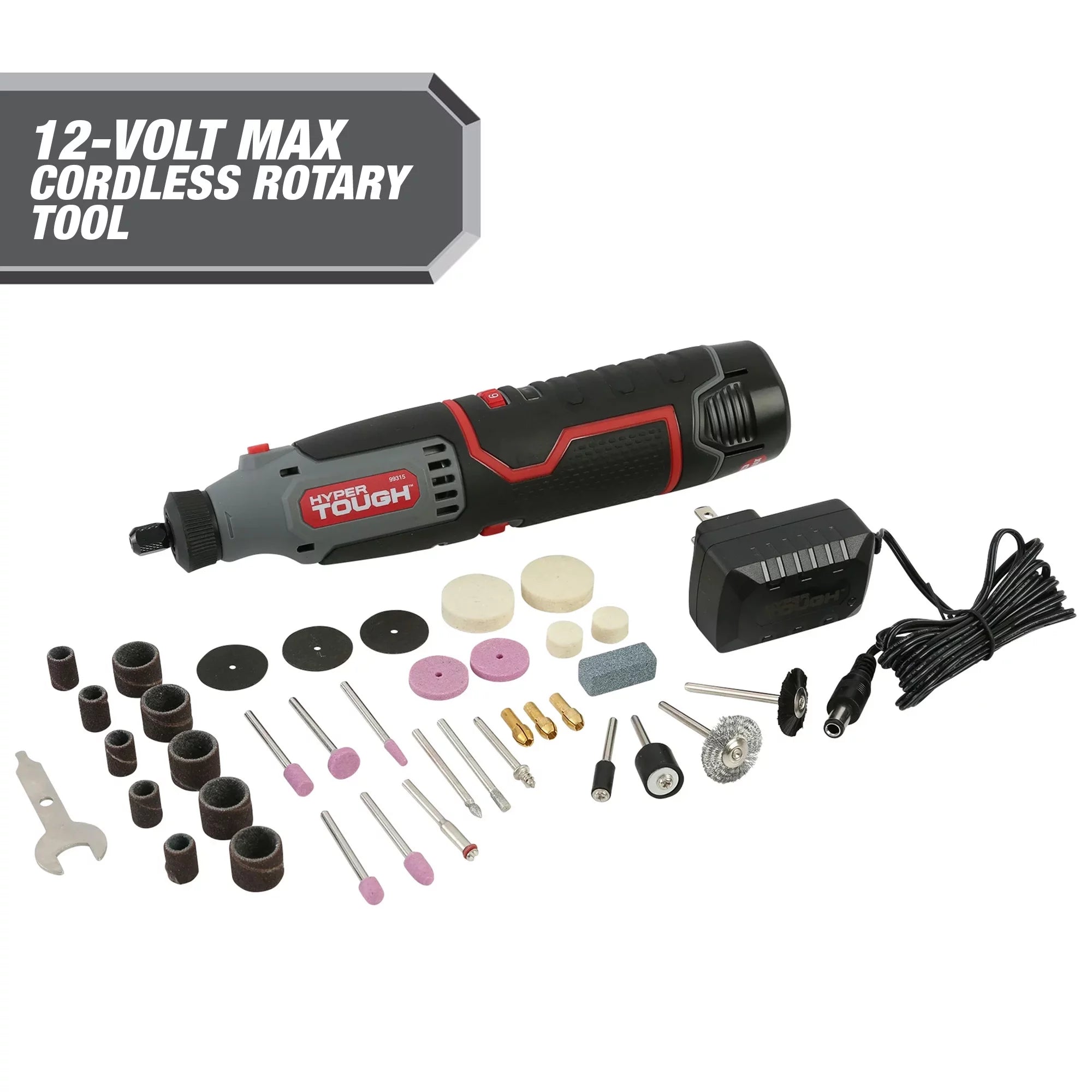 12V Max Lithium-Ion Cordless Variable Speed Rotary Tool with 40 Accessories N924