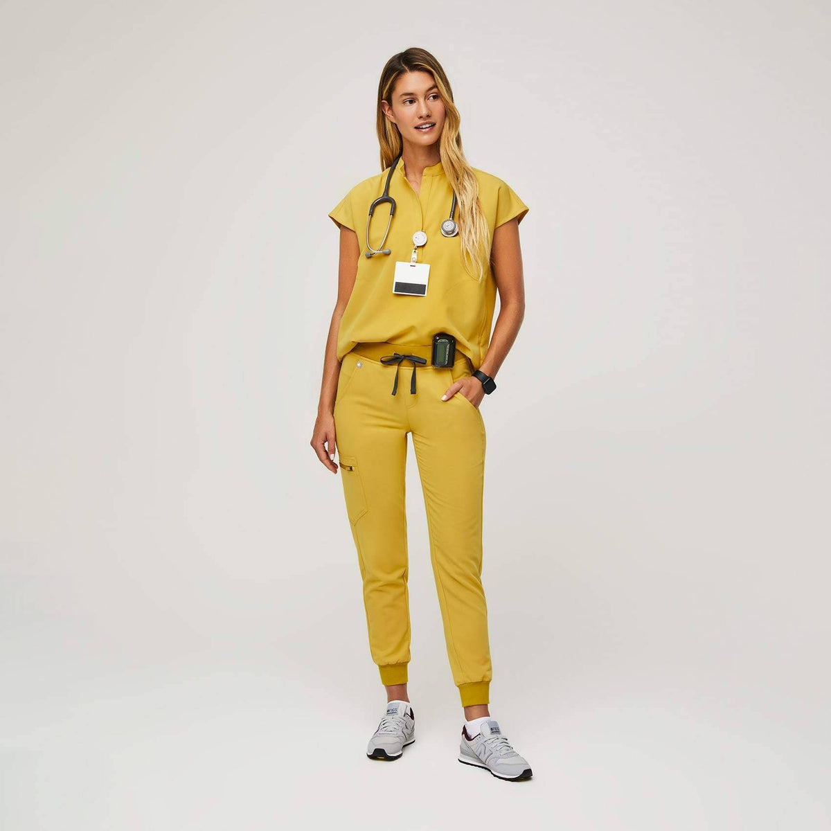 Gold XS Scrub Top J790
