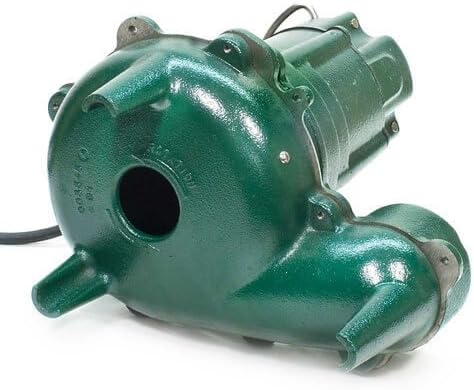 Cast Iron Sewage Pump, 230 V, 1/2 HP U799