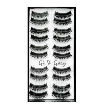 Retro-Glam L3 Black Eyelashes (10 pairs) N196512