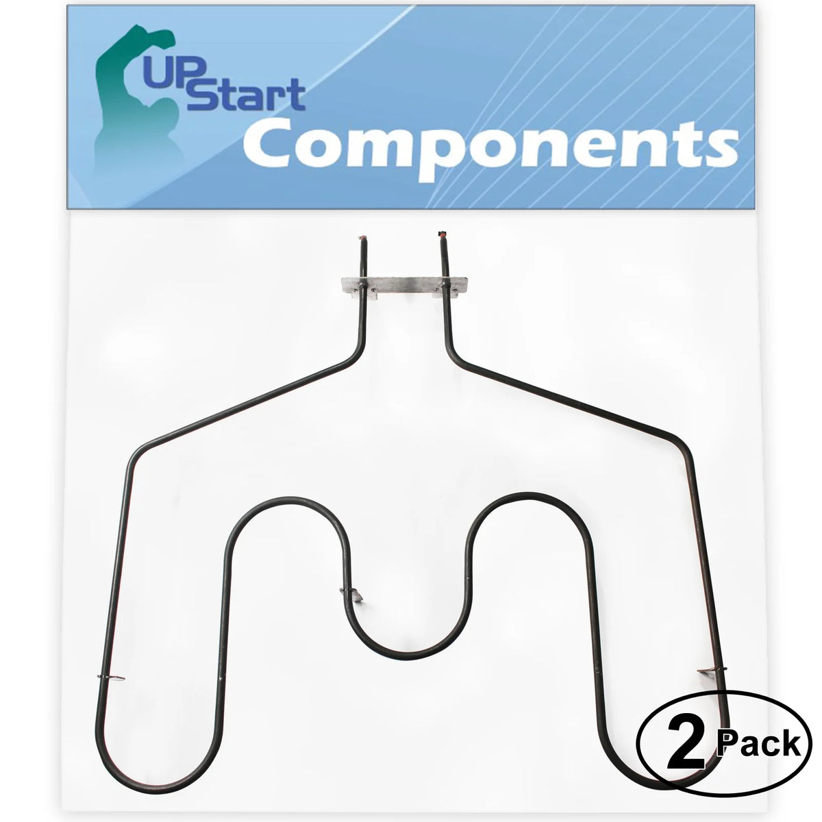 2-Pack Replacement Bake Element for General Electric Oven Heating Element G3429