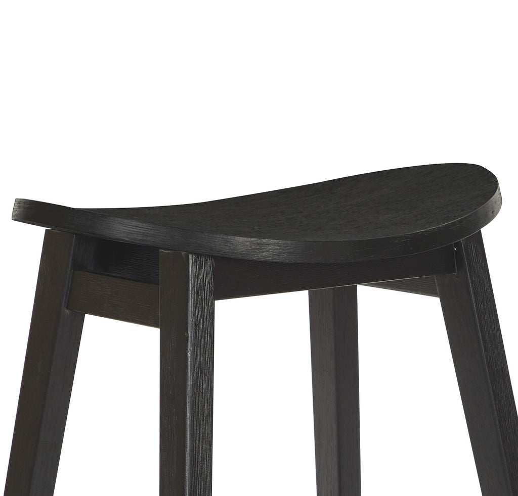 24 Inch Oval Scoop Saddle Stool (2 Pack) I9289