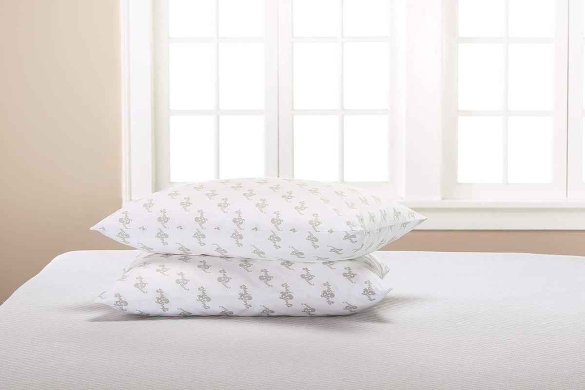 Classic Standard Bed Pillow, Medium Support (Pack of 2) U97797