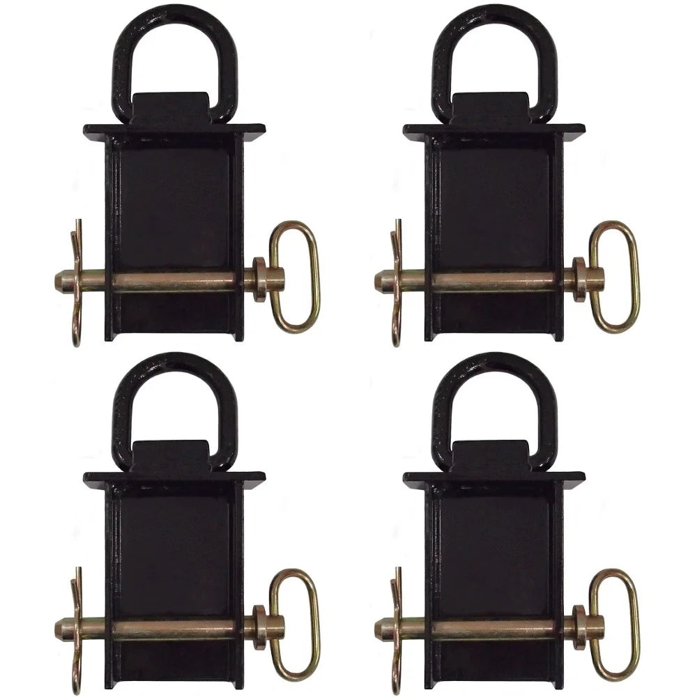 Four Removable Stake Pocket D-Rings for Trailer Pockets H999