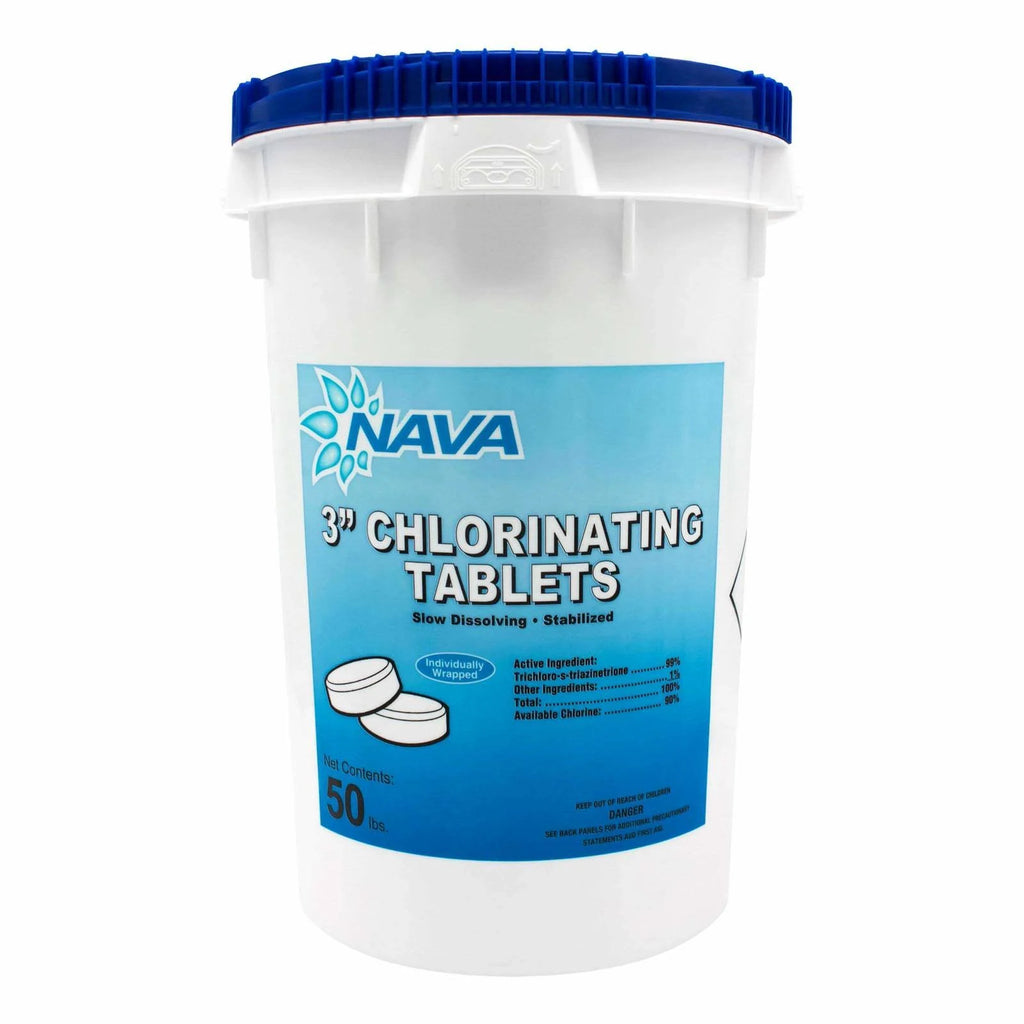 3-Inch Chlorinating Tablets for Swimming Pool/Spa, 50 lbs W304