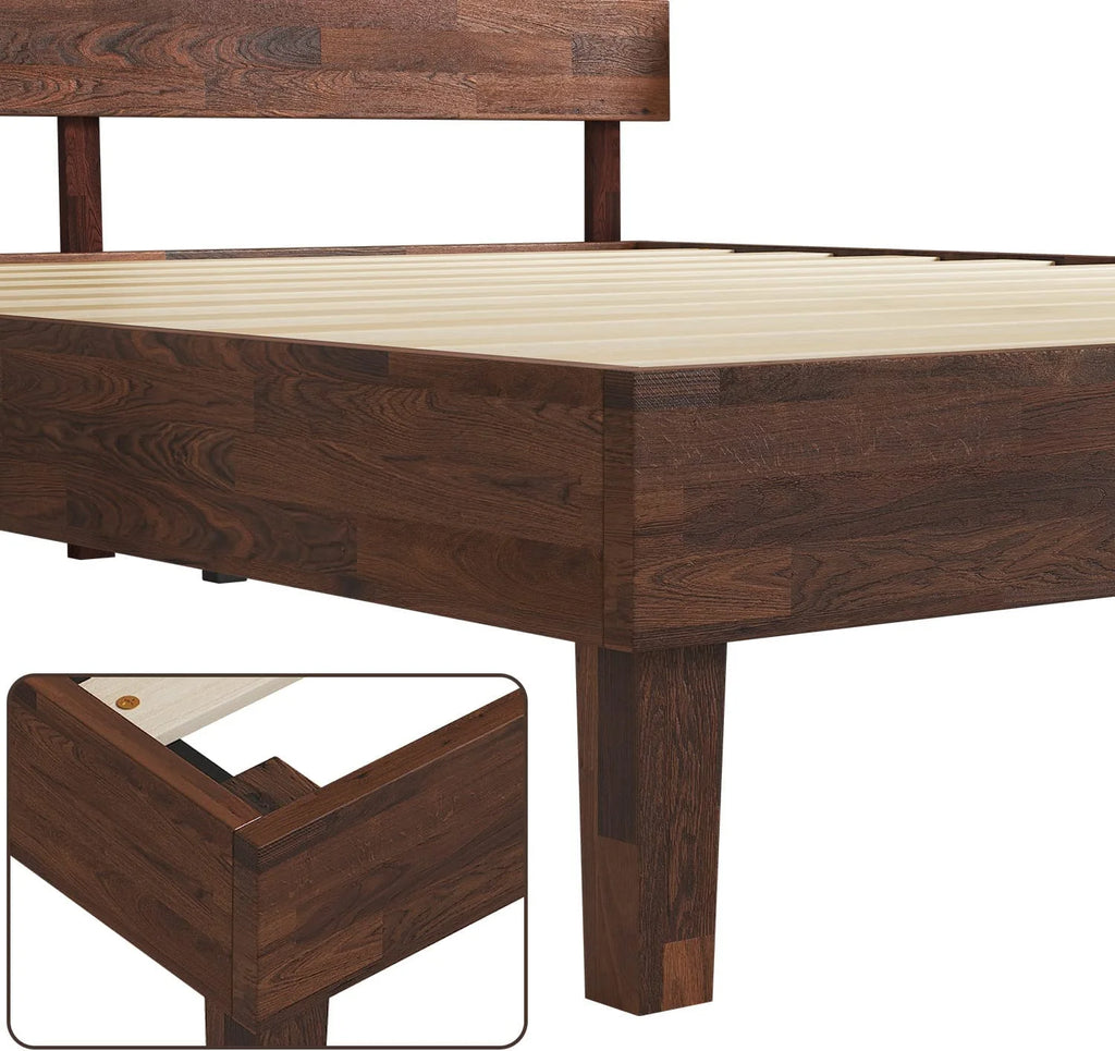 14 Inch Queen Solid Wood Platform Bed R2590