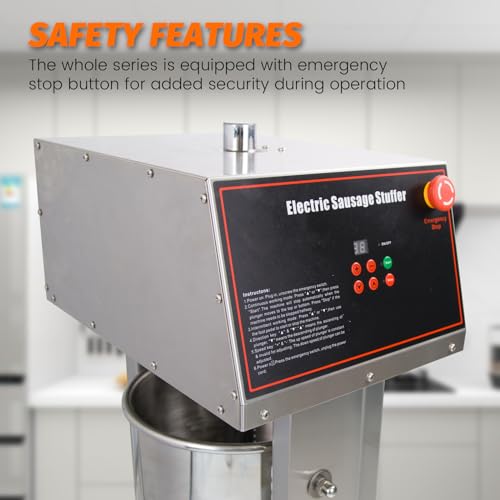 Electric Sausage Stuffer Machine, 20L X453937