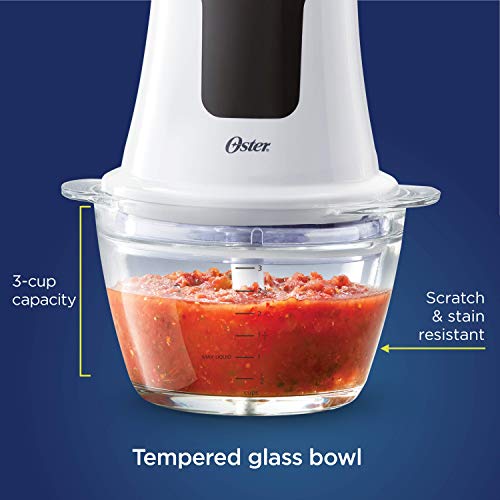 White 3 Cup Mini Food Chopper X9359
