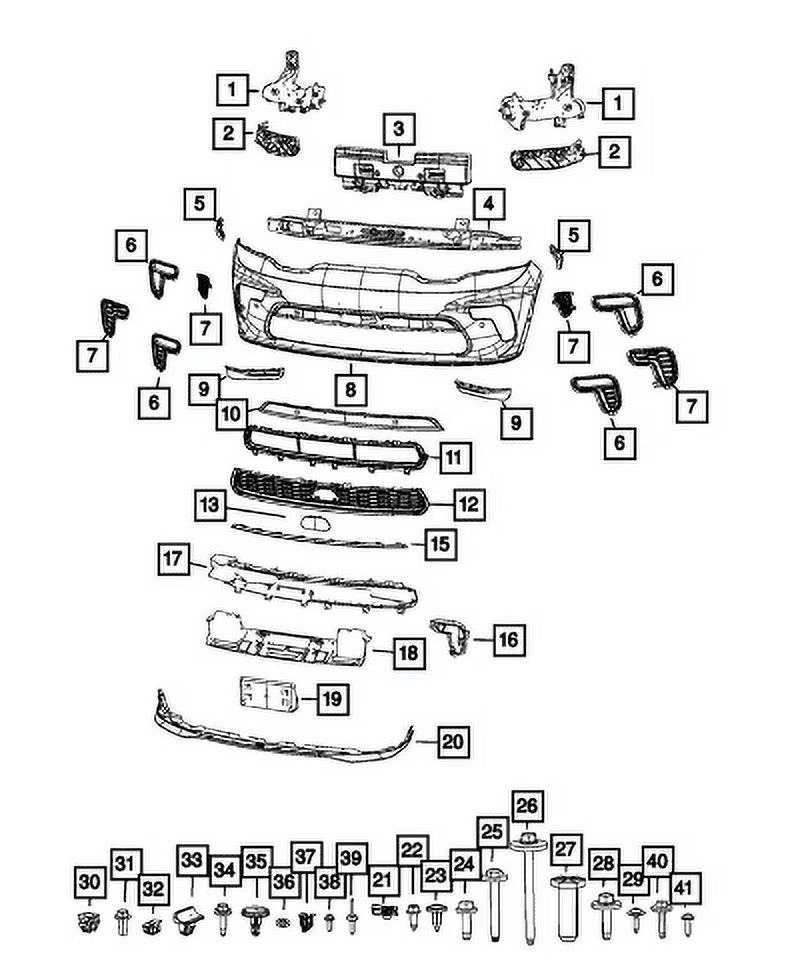 Grille Lower A206386