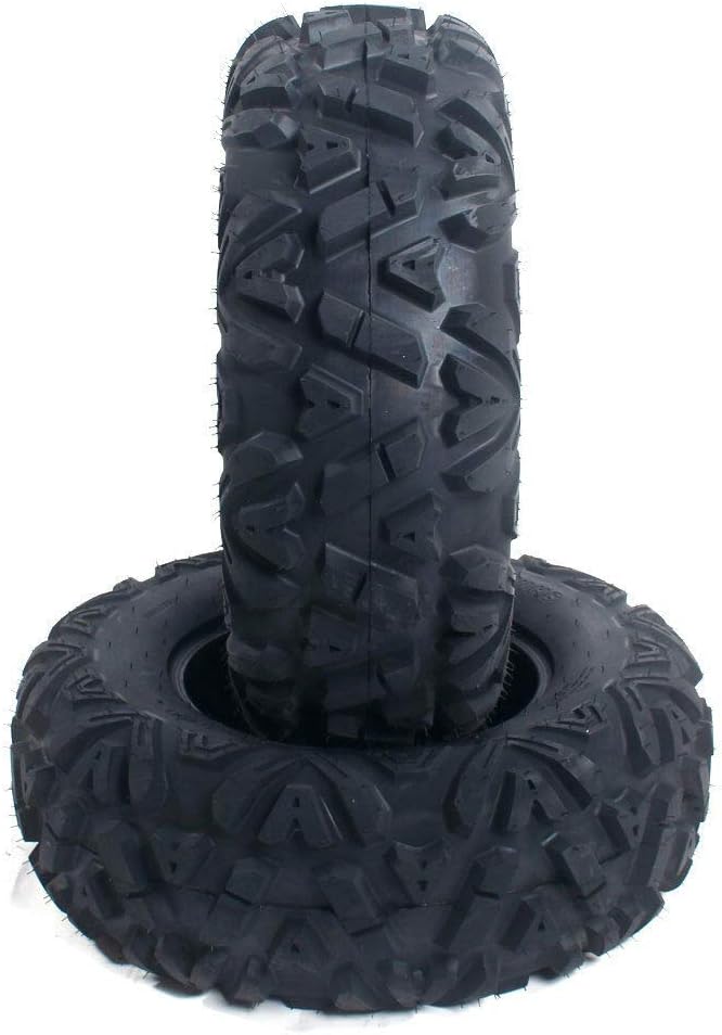 Set of 2 ATV Tire 25x10-12 Mud Terrain Tubeless 6 Ply R41334