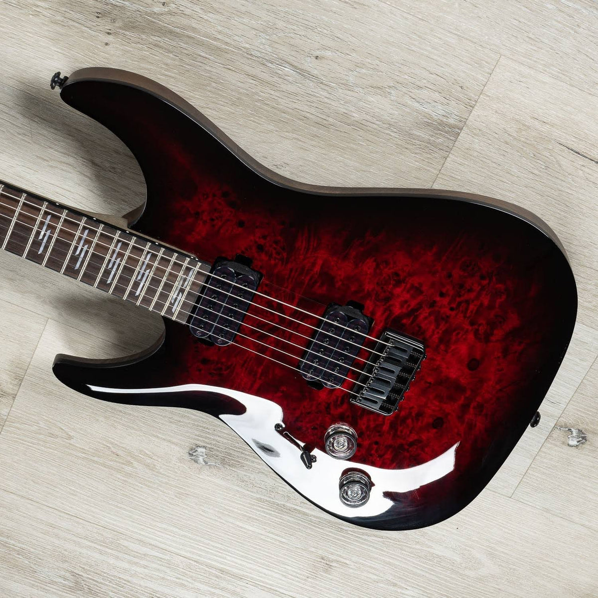 Left Handed Guitar, Black Cherry Burst M979026