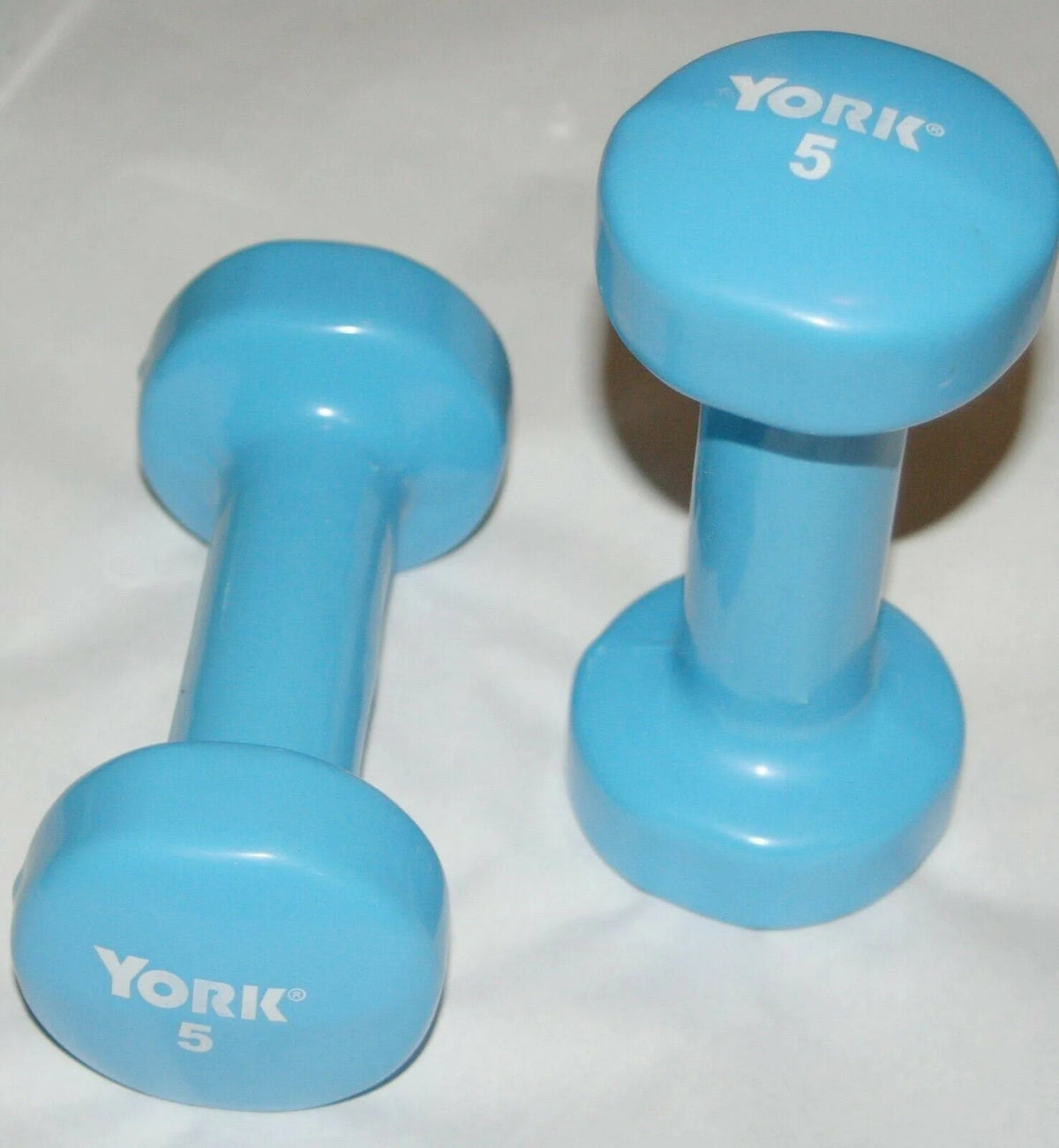 20 Pound Set of Vinyl Coated Barbells in Plastic Carrying Case Z1209