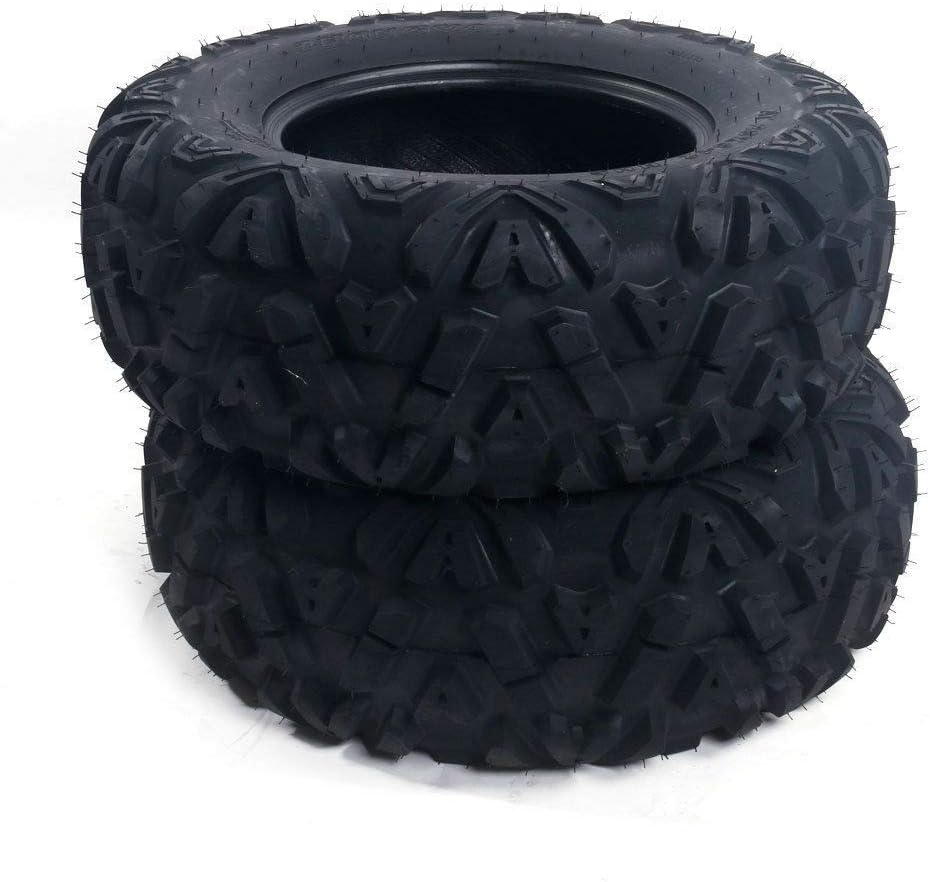 Set of 2 ATV Tire 25x10-12 Mud Terrain Tubeless 6 Ply R41334