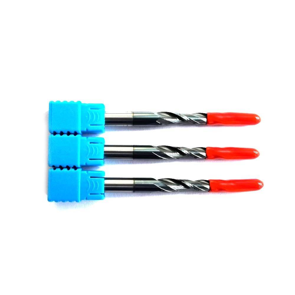 3pcs Tungsten Solid Carbide Router Bits with TiAIN Coated T7001