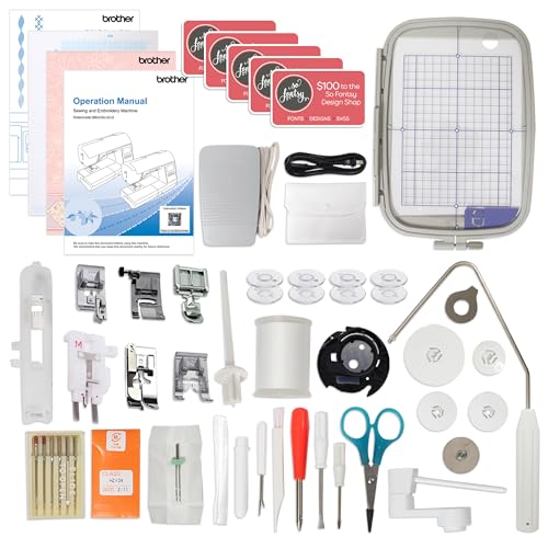 5" x 7" Combo Embroidery & Sewing Machine Y5570
